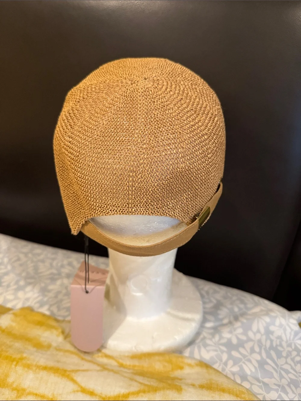 Woven Knit Visor Cap - Women's Tan